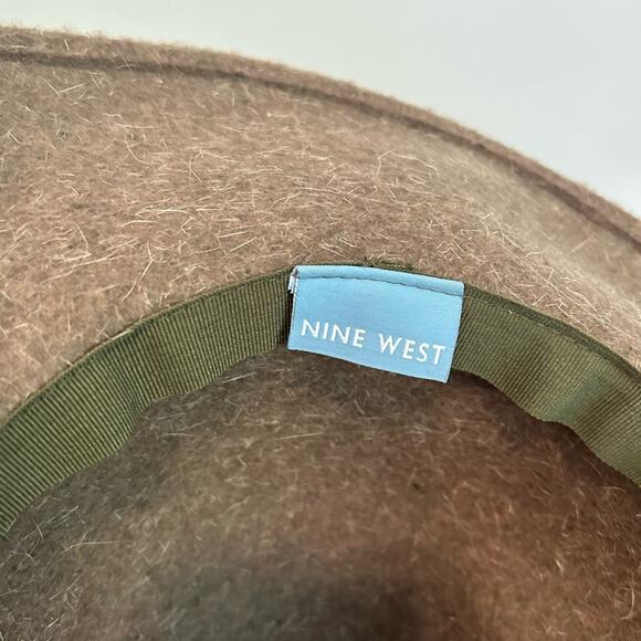 Nine West Wool Hat Brown - Picture 6 of 7